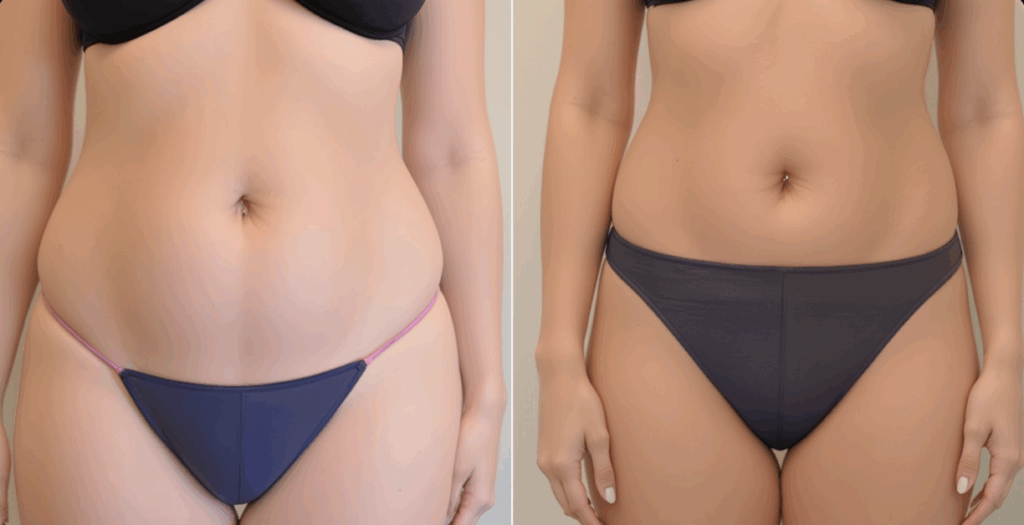 criolipolisi prima e dopo